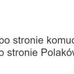 Czy PiS stanie po stronie komuchów przeciwko Polakom, czy po stronie Polaków przeciwko komuchom?