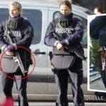 W Niemczech niektóre policyjne patrole mają pistolety bez amunicji.