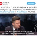 Wiceminister Dworczyk o strzelnicach w rozmowie z Fakt24.pl